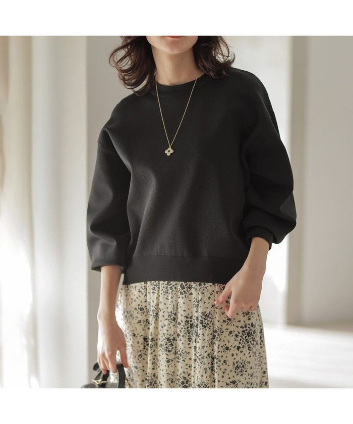 【組曲/KUMIKYOKU】のオーガンスウェット ニット インテリア・キッズ・メンズ・レディースファッション・服の通販 founy(ファニー) https://founy.com/ ファッション Fashion レディースファッション Fashion for Women トップス・カットソー Cut & Sew Tops ニット Knit Tops & Sweaters レディースパーカー・カジュアルフーディー Casual Hoodies & Sweatshirts スウェット・クルーネックトップス Sweatshirts & Crewnecks / Relaxed Fit Sweat Tops オーガンジー Organza Fabric 春 Spring シアー Sheer, See-Through スウェット / スエット Sweatshirt, Sweatwear セーター Sweater, Knitwear タートル Turtleneck, Turtle Collar 長袖 Long Sleeve, Full Sleeve フォルム Silhouette, Form ブラウジング Blouson Silhouette, Cinched Waist ロング Long, Long-Length S/S・春夏 SS, Spring/Summer, Warm Season おすすめ Recommended / Our Picks 夏 Summer |ID: prp329100004778222 ipo3291000000035701472