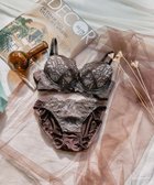 【三愛水着楽園/San-ai Resort】の【WEB限定】【northerly bra 楽ちんフィットシリーズU字】 フリルレースブラショーツセット B~Fカップ 【northerly】 人気、トレンドファッション・服の通販 founy(ファニー) ファッション Fashion レディースファッション Fashion for Women アンダー Underwear Essentials ショーツ Shorts, Short Pants フィット Fit, Slim Fit ブラジャー Bra, Lingerie ポケット Pocket, Pocket Detail ラップ Wrap, Wrap Design ワイヤー Wire, Wired Bra 楽ちん Easy Fit, Comfortable thumbnail グレー|ID: prp329100004778224 ipo3291000000034649389