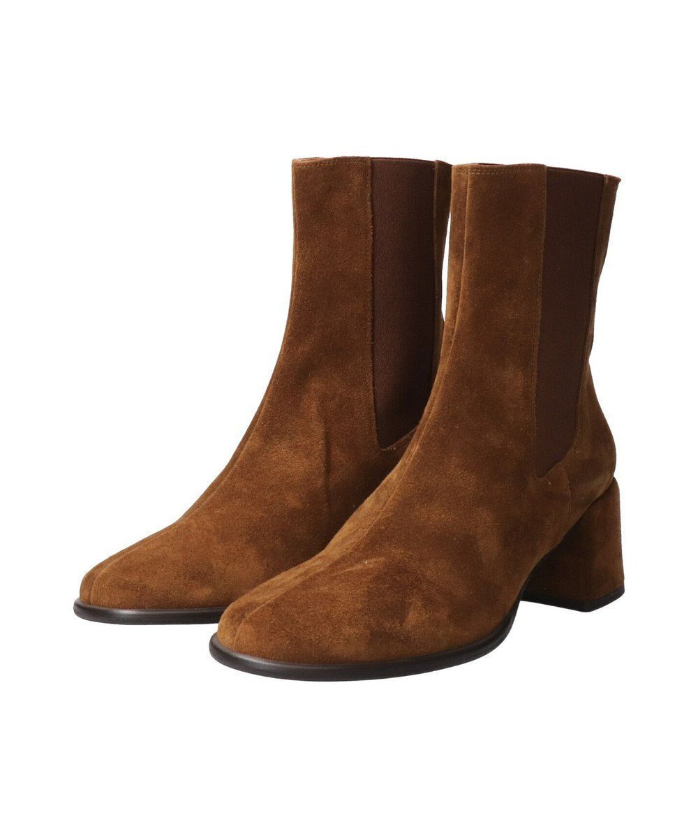 【インター ショシュール/INTER-CHAUSSURES】の【ANGEL ALARCON】センターシームサイドゴアブーツ インテリア・キッズ・メンズ・レディースファッション・服の通販 founy(ファニー) 　ファッション　Fashion　レディースファッション　Fashion for Women　ベーシック　Basic, Essential　夏　Summer　S/S・春夏　SS, Spring/Summer, Warm Season　A/W・秋冬　Autumn/Winter　ブラウンスウェード|ID: prp329100004778231 ipo3291000000034649410