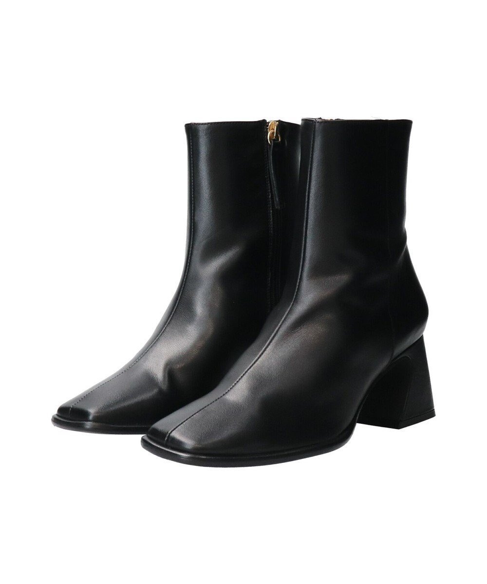 【インター ショシュール/INTER-CHAUSSURES】の【ANGEL ALARCON】フレアヒールセンターシームショートブーツ 人気、トレンドファッション・服の通販 founy(ファニー) 　ファッション　Fashion　レディースファッション　Fashion for Women　スタイリッシュ　Stylish, Fashionable　フレア　Flare, Flared　夏　Summer　S/S・春夏　SS, Spring/Summer, Warm Season　A/W・秋冬　Autumn/Winter　 other-1|ID: prp329100004778234 ipo3291000000034649421