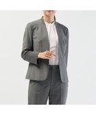 【ジェイ プレス/J.PRESS】の【セットアップ対応】BAHARIYE SOLID ノーカラー ジャケット ミディアムグレー系|ID: prp329100004778235 ipo3291000000034649425