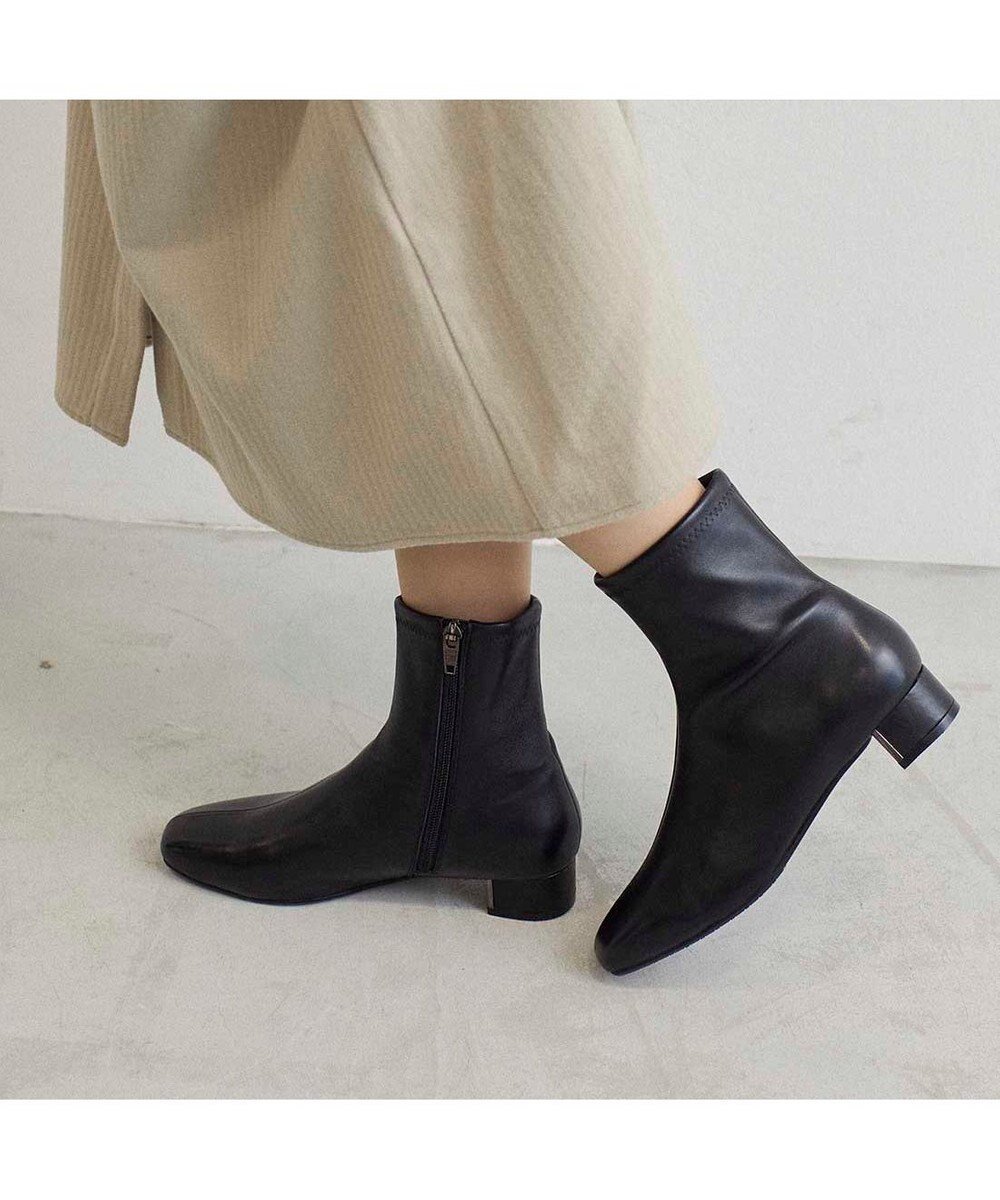 【リズ ラフィーネ/Riz raffinee】のRiz raffinee ストレッチショートブーツ 人気、トレンドファッション・服の通販 founy(ファニー) 　ファッション　Fashion　レディースファッション　Fashion for Women　エレガント 上品　Elegant　オケージョン　Occasion Wear　ショート　Short, Short Length　シンプル　Simple, Minimal　スタンダード　Standard, Basic　ストレッチ　Stretch, Stretchy Fabric　スマート　Smart, Elegant　トレンド　Trend, Trending Now　フィット　Fit, Slim Fit　フェミニン　Feminine, Girly　ベーシック　Basic, Essential　ワーク　Workwear, Utility Style　A/W・秋冬　Autumn/Winter　S/S・春夏　SS, Spring/Summer, Warm Season　夏　Summer　セレモニー　Ceremony　卒業式　Graduation Ceremony　ビジネス 仕事 通勤　Business / Work / Commuting　 other-1|ID: prp329100004778248 ipo3291000000034649470