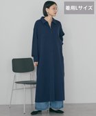 【アメリカンホリック/AMERICAN HOLIC】の【選べる丈】ハーフZIPワンピース Navy|ID: prp329100004778250 ipo3291000000035775718