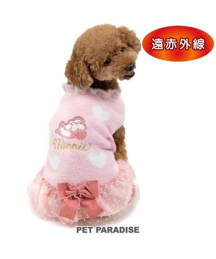 【ペットパラダイス/PET PARADISE / GOODS】のディズニー ミニーマウス 遠赤外線 ハートニット 小型犬 インテリア・キッズ・メンズ・レディースファッション・服の通販 founy(ファニー) https://founy.com/ イレギュラー Irregular Design セーター Sweater, Knitwear リボン Ribbon, Bow 犬 Dog 秋 Autumn A/W・秋冬 Autumn/Winter 防寒 Cold Protection, Winter-Ready ホーム・キャンプ・アウトドア・お取り寄せ Home Living / Home & Lifestyle / Camping Gear / Outdoor Camping ペットグッズ Pet Supplies |ID: prp329100004778799 ipo3291000000034656662