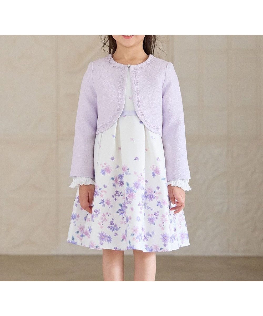 【エニィ/ANY / KIDS】の花柄プリント ワンピース 人気、トレンドファッション・服の通販 founy(ファニー) 　ファッション　Fashion　キッズファッション　Fashion for Kids　ワンピース　Dresses　インナー　Innerwear　春　Spring　ガーリー　Girly, Feminine Style　スマホ　Smartphone, Mobile Device　人気　Popular, Best Seller　フォーマル　Formal, Dressy　フラワー　Flower, Floral　プリント　Print, Printed Pattern　プレート　Plate, Dish　ポケット　Pocket, Pocket Detail　リボン　Ribbon, Bow　レース　Lace, Lace Fabric　ワンポイント　One Point, Statement Accent　S/S・春夏　SS, Spring/Summer, Warm Season　おすすめ　Recommended / Our Picks　夏　Summer　エレガント 上品　Elegant　セレモニー　Ceremony　入学式　Entrance Ceremony　 other-1|ID: prp329100004778802 ipo3291000000035605536