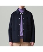 【ジェイ プレス/J.PRESS / MEN】の【WEB限定カラー有】カシミアWフェイス 3パッチ カバーオール ネイビー系|ID: prp329100004778817 ipo3291000000034656731