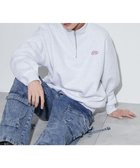 【ウィゴー/WEGO / MEN】のワンポイントハーフジッププルオーバー アッシュグレー|ID: prp329100004779407 ipo3291000000034664426