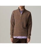 【ジェイ プレス/J.PRESS / MEN】の【Cash Lamb s Wool】ハーフジップニット イエロー系|ID: prp329100004779412 ipo3291000000034664448