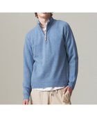 【ジェイ プレス/J.PRESS / MEN】の【Cash Lamb s Wool】ハーフジップニット ブルー系|ID: prp329100004779412 ipo3291000000034664449