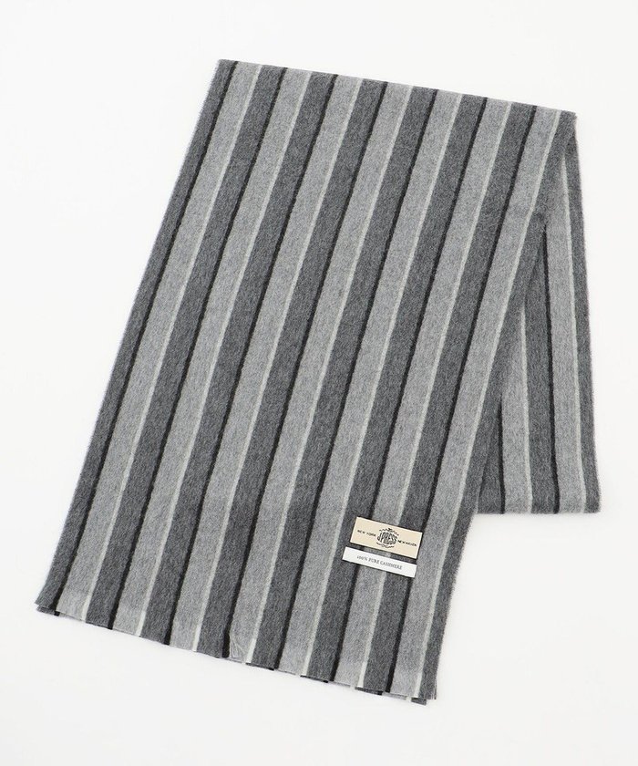 【ジェイ プレス/J.PRESS / MEN】のカシミヤマフラー レジメンタルストライプ インテリア・キッズ・メンズ・レディースファッション・服の通販 founy(ファニー) https://founy.com/ ファッション Fashion メンズファッション Fashion for Men スヌード Snood, Infinity Scarf マフラー Scarf, Muffler A/W・秋冬 Autumn/Winter |ID: prp329100004779413 ipo3291000000034664451