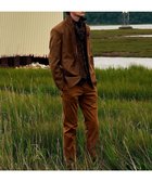 【ジョセフ アブード/JOSEPH ABBOUD / MEN】の【ウェストも伸びる!/JAPANファブリック/ストレッチ】ハイパワーサテンストレッチ パンツ キャメル系|ID: prp329100004779416 ipo3291000000034664467