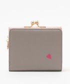 【ランバン オン ブルー/LANVIN en Bleu】のカルラ 二つ折り口金財布 人気、トレンドファッション・服の通販 founy(ファニー) ファッション Fashion レディースファッション Fashion for Women ミニ財布・二つ折り財布 Wallets & Card Cases カッティング Cutting Detail コンビ Combo, Combination Style シンプル Simple, Minimal フラット Flat, Flat Shoes ランダム Random, Irregular 財布 Wallet, Purse thumbnail グレー|ID: prp329100004779424 ipo3291000000034664521