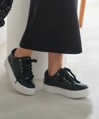 【エニィ スィス/any SiS】の【23.0~24.0cm】ラメアクセント スニーカー ブラック|ID: prp329100004779425 ipo3291000000034664523