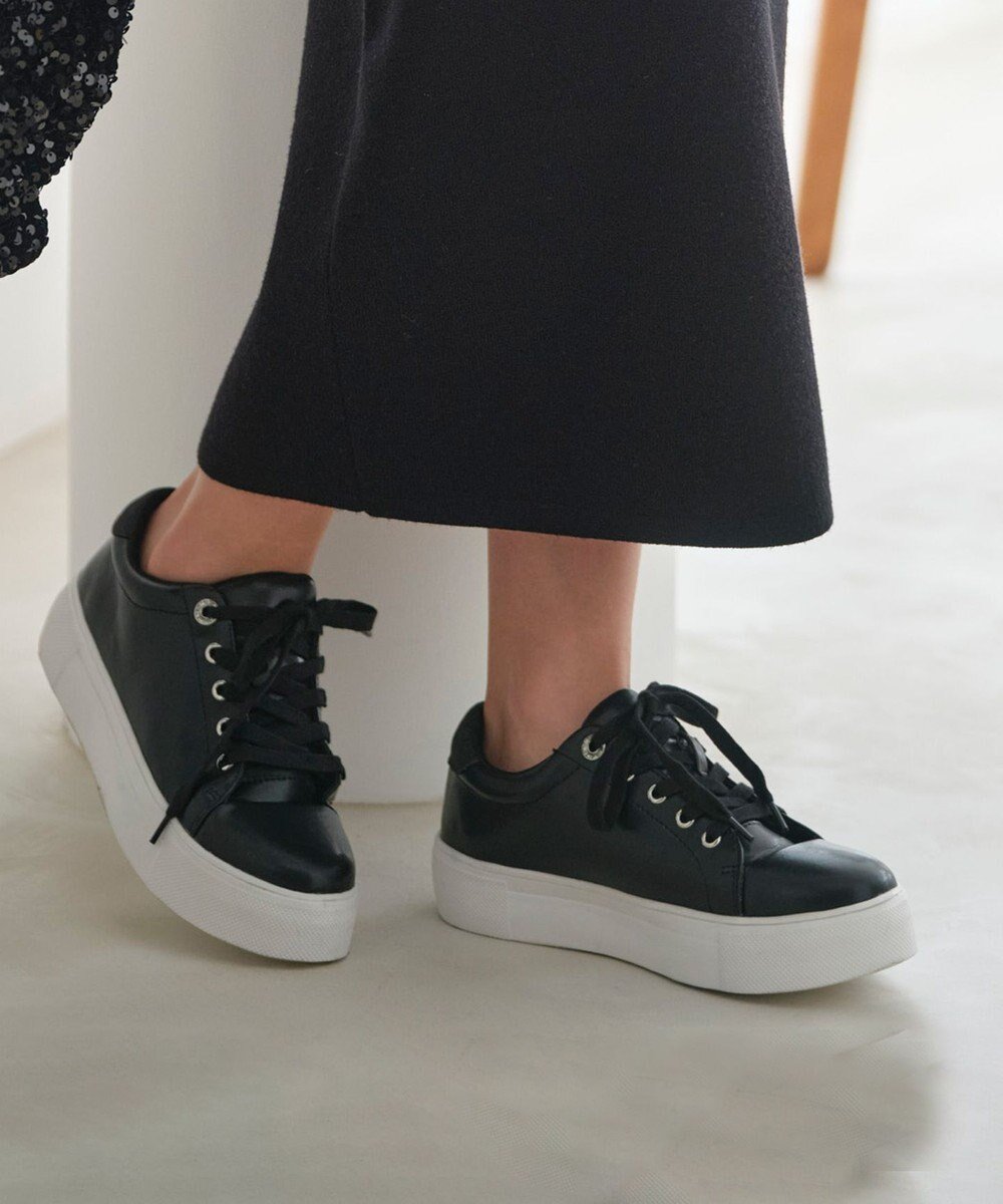 【エニィ スィス/any SiS】の【23.0~24.0cm】ラメアクセント スニーカー インテリア・キッズ・メンズ・レディースファッション・服の通販 founy(ファニー) ファッション Fashion レディースファッション Fashion for Women スニーカー Sneakers, Trainers トレンド Trend, Trending Now 厚底 Platform Shoes 定番 Standard, Basic Item 軽量 Lightweight, Ultra Light ブラック|ID: prp329100004779425 ipo3291000000034664523