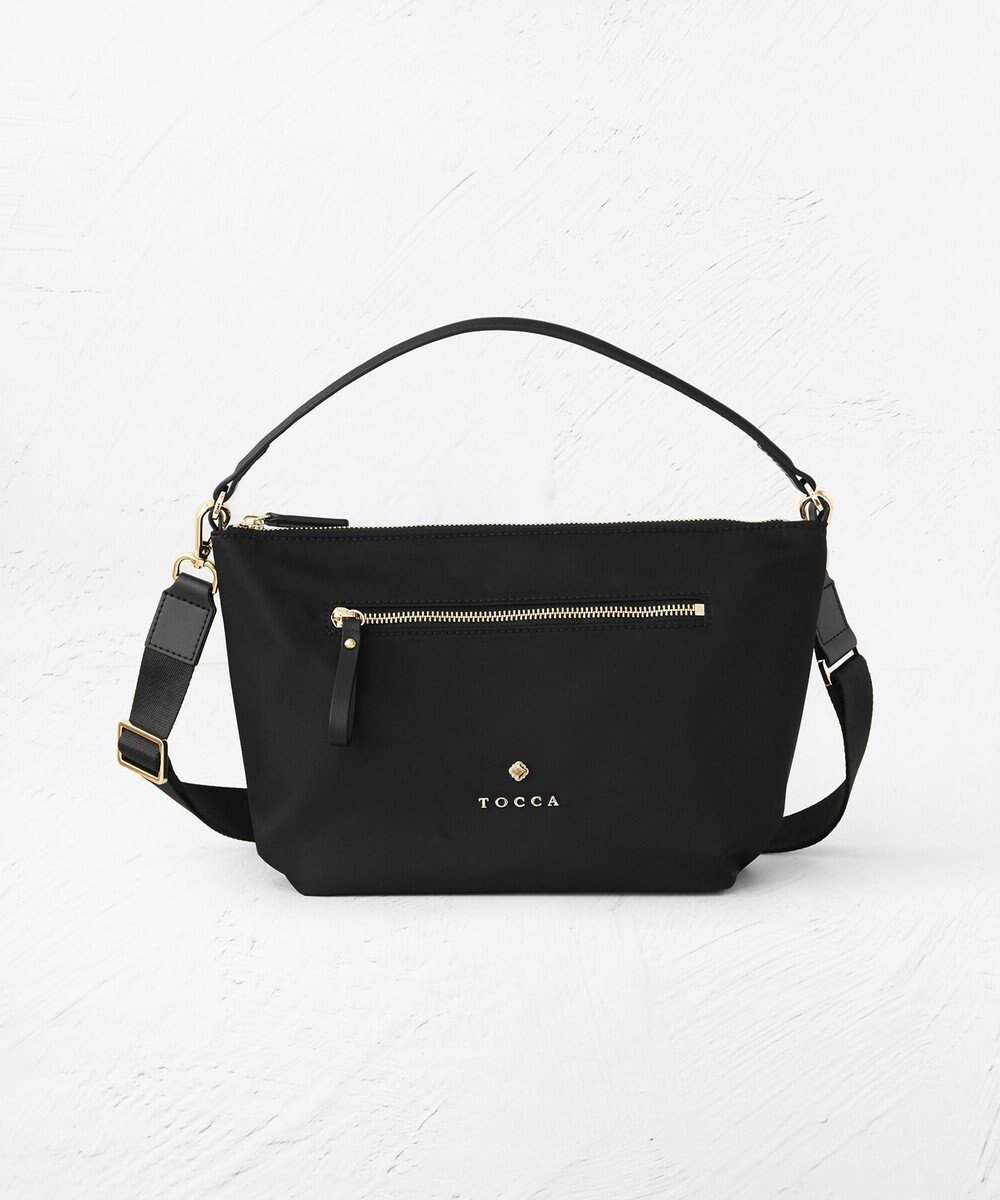 【トッカ/TOCCA】の【撥水】T-LUX NYLONBAG バッグ インテリア・キッズ・メンズ・レディースファッション・服の通販 founy(ファニー) 　ファッション　Fashion　レディースファッション　Fashion for Women　バッグ　Bags　ショルダー　Shoulder, Shoulder Strap　ジップ　Zip, Zipper　財布　Wallet, Purse　フロント　Front, Front Design　ポケット　Pocket, Pocket Detail　メタル　Metal, Metal Parts　A/W・秋冬　Autumn/Winter　冬　Winter / This Winter　2024年　2024　旅行　Travel　ビジネス 仕事 通勤　Business / Work / Commuting　2024-2025秋冬・A/W　Autumn/Winter 2024–25 AW24–25　ブラック系|ID: prp329100004779428 ipo3291000000034664534