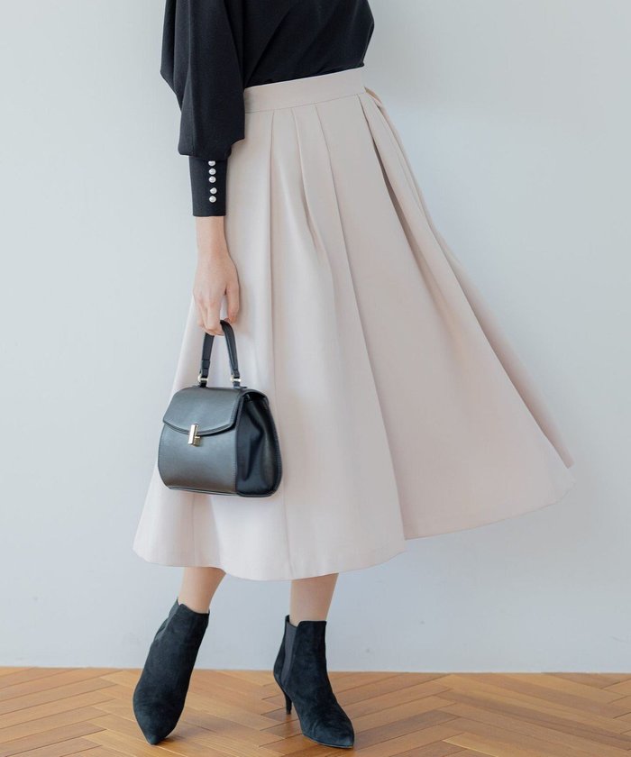 【組曲/KUMIKYOKU】の【洗える・4色展開】ウーステッドライクギャバ スカート インテリア・キッズ・メンズ・レディースファッション・服の通販 founy(ファニー) https://founy.com/ ファッション Fashion レディースファッション Fashion for Women スカート Skirts 洗える Machine Washable ドレープ Drape, Draping Fabric フレア Flare, Flared ポケット Pocket, Pocket Detail ランダム Random, Irregular A/W・秋冬 Autumn/Winter |ID: prp329100004779431 ipo3291000000034664589