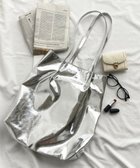 【ウィゴー/WEGO】のタックデザイントートバッグ 人気、トレンドファッション・服の通販 founy(ファニー) ファッション Fashion レディースファッション Fashion for Women バッグ Bags シンプル Simple, Minimal スクエア Square, Square Shape スマホ Smartphone, Mobile Device フェイクレザー Faux Leather, PU Leather ビジネス 仕事 通勤 Business / Work / Commuting thumbnail シルバー|ID: prp329100004779969 ipo3291000000034674332