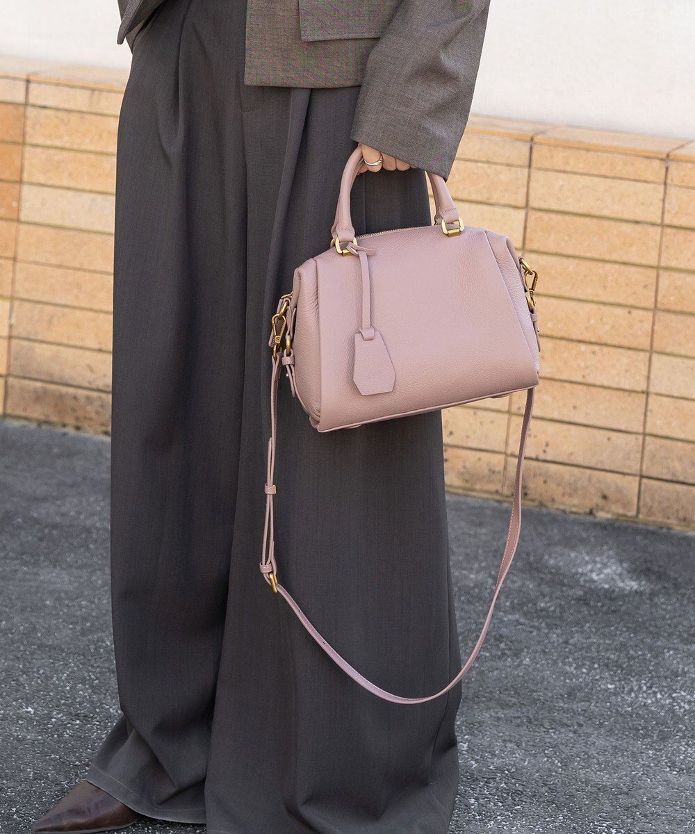 【スタイルコード/STYLE CODE】のLyrss 牛革 ボストンバッグ インテリア・キッズ・メンズ・レディースファッション・服の通販 founy(ファニー) 　ファッション　Fashion　レディースファッション　Fashion for Women　バッグ　Bags　ショルダー　Shoulder, Shoulder Strap　パターン　Pattern, Design Print　ボストンバッグ　Boston Bag, Retro Bag　ポケット　Pocket, Pocket Detail　ポーチ　Pouch, Small Case　ロング　Long, Long-Length　日傘　Parasol, UV Umbrella　ラベンダー|ID: prp329100004779971 ipo3291000000035630650