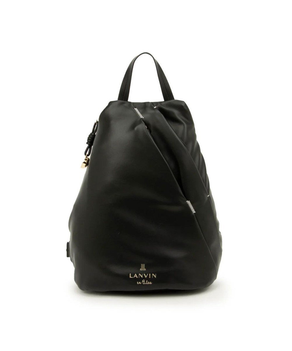 【ランバン オン ブルー/LANVIN en Bleu】のスフレ バックパック 人気、トレンドファッション・服の通販 founy(ファニー) 　ファッション　Fashion　レディースファッション　Fashion for Women　バッグ　Bags　ショルダー　Shoulder, Shoulder Strap　シンプル　Simple, Minimal　チャーム　Charm, Pendant　パール　Pearl, Pearl Accent　フォルム　Silhouette, Form　ラグジュアリー　Luxury, Elegant　リュック　Backpack, Rucksack　リラックス　Relax, Relaxed Fit　巾着　Drawstring Bag, Kinchaku　 other-1|ID: prp329100004779973 ipo3291000000034674345