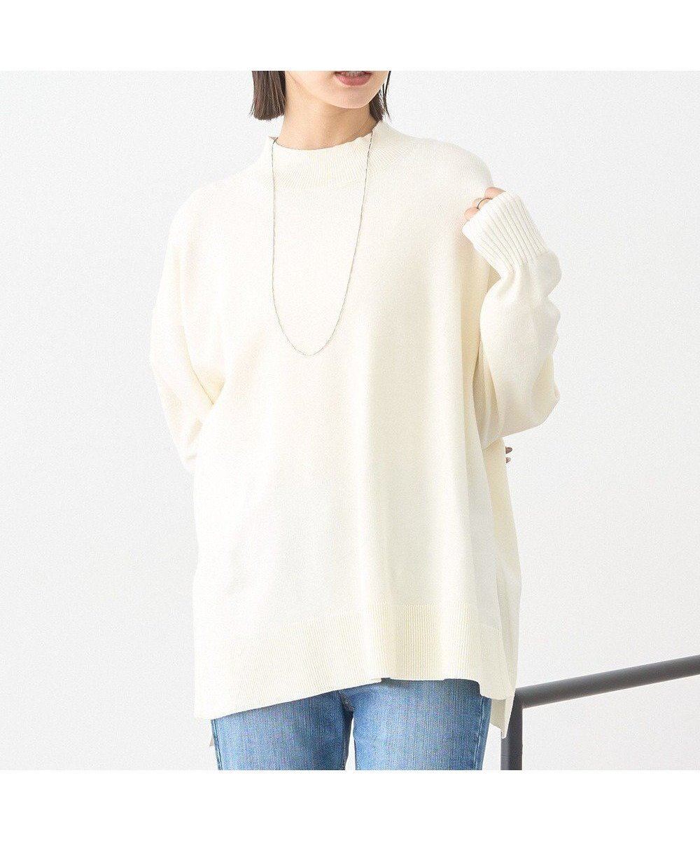 【アースミュージックアンドエコロジー/earth music&ecology】の【毛玉防止 / 洗濯機洗い可】選べる丈ハイネックニット インテリア・キッズ・メンズ・レディースファッション・服の通販 founy(ファニー) 　ファッション　Fashion　レディースファッション　Fashion for Women　トップス・カットソー　Cut & Sew Tops　ニット　Knit Tops & Sweaters　セーター　Sweater, Knitwear　ハイネック　High Neck, Mock Neck　ボックス　Boxy, Box Shape　ボトム　Bottoms, Lower Wear　ポケット　Pocket, Pocket Detail　冬　Winter / This Winter　A/W・秋冬　Autumn/Winter　おすすめ　Recommended / Our Picks　Ivory|ID: prp329100004779980 ipo3291000000035379976