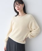 【アースミュージックアンドエコロジー/earth music&ecology】のミニシャギープルオーバー 人気、トレンドファッション・服の通販 founy(ファニー) ファッション Fashion レディースファッション Fashion for Women トップス・カットソー Cut & Sew Tops ニット Knit Tops & Sweaters カジュアルプルオーバー・ニットトップス Pullovers & Knit Tops / Casual Pullovers おすすめ Recommended / Our Picks コンパクト Compact, Small Size スニーカー Sneakers, Trainers スリーブ Sleeve, Long Sleeve / Short Sleeve セーター Sweater, Knitwear ダウン Down, Puffer デニム Denim, Jeans Material トレンド Trend, Trending Now バランス Balance, Style Balance フェミニン Feminine, Girly ポケット Pocket, Pocket Detail 冬 Winter / This Winter A/W・秋冬 Autumn/Winter thumbnail Ivory|ID: prp329100004779981 ipo3291000000035628566
