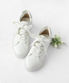 【トッカ/TOCCA】の【晴雨兼用】PEARL POINT RAIN SNEAKERS スニーカー 人気、トレンドファッション・服の通販 founy(ファニー) ファッション Fashion レディースファッション Fashion for Women クッション Cushion, Throw Pillow 抗菌 Antibacterial, Bacteria-Resistant スニーカー Sneakers, Trainers パール Pearl, Pearl Accent フェミニン Feminine, Girly リュクス Luxury, Elegant, High-End, Chic レース Lace, Lace Fabric ロマンティック Romantic, Feminine Style S/S・春夏 SS, Spring/Summer, Warm Season 夏 Summer エレガント 上品 Elegant 2026年 2026 thumbnail アイボリー系|ID: prp329100004779982 ipo3291000000035117043