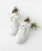 【トッカ/TOCCA】の【晴雨兼用】PEARL POINT RAIN SNEAKERS スニーカー 人気、トレンドファッション・服の通販 founy(ファニー) ファッション Fashion レディースファッション Fashion for Women クッション Cushion, Throw Pillow 抗菌 Antibacterial, Bacteria-Resistant スニーカー Sneakers, Trainers パール Pearl, Pearl Accent フェミニン Feminine, Girly リュクス Luxury, Elegant, High-End, Chic レース Lace, Lace Fabric ロマンティック Romantic, Feminine Style S/S・春夏 SS, Spring/Summer, Warm Season 夏 Summer エレガント 上品 Elegant 2026年 2026 thumbnail アイボリー系|ID: prp329100004779982 ipo3291000000035701298