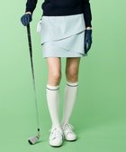 【23区 ゴルフ/NIJYUSANKU GOLF】の【WOMEN】【ストレッチ性】チノヘムレイヤースカート 普段のコーデに華やかさをプラス ライトグレー系|ID: prp329100004779983 ipo3291000000034674390