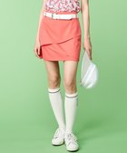 【23区 ゴルフ/NIJYUSANKU GOLF】の【WOMEN】【ストレッチ性】チノヘムレイヤースカート 普段のコーデに華やかさをプラス ピンク系|ID: prp329100004779983 ipo3291000000034674391