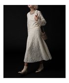 【テチチ/Te chichi】の起毛レースニットスカート(セットアップ可)《2025winter catalog item》 人気、トレンドファッション・服の通販 founy(ファニー) ファッション Fashion レディースファッション Fashion for Women セットアップ Matching Sets スカート・ミニ/ミディ/マキシ Skirts / Mini, Midi & Maxi Skirts 2025年 2025 2025-2026秋冬・A/W Autumn/Winter 2025–26 AW25–26 冬 Winter / This Winter おすすめ Recommended / Our Picks セットアップ Set-Up, Coordinated Outfit フレア Flare, Flared レース Lace, Lace Fabric エレガント 上品 Elegant 夏 Summer S/S・春夏 SS, Spring/Summer, Warm Season A/W・秋冬 Autumn/Winter 透かし Cut-Out, Lacework thumbnail オフホワイト|ID: prp329100004779987 ipo3291000000034674402
