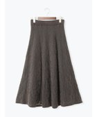 【テチチ/Te chichi】の起毛レースニットスカート(セットアップ可)《2025winter catalog item》 人気、トレンドファッション・服の通販 founy(ファニー) ファッション Fashion レディースファッション Fashion for Women セットアップ Matching Sets スカート・ミニ/ミディ/マキシ Skirts / Mini, Midi & Maxi Skirts 2025年 2025 2025-2026秋冬・A/W Autumn/Winter 2025–26 AW25–26 冬 Winter / This Winter おすすめ Recommended / Our Picks セットアップ Set-Up, Coordinated Outfit フレア Flare, Flared レース Lace, Lace Fabric エレガント 上品 Elegant 夏 Summer S/S・春夏 SS, Spring/Summer, Warm Season A/W・秋冬 Autumn/Winter 透かし Cut-Out, Lacework thumbnail チャコールグレー|ID: prp329100004779987 ipo3291000000034674403