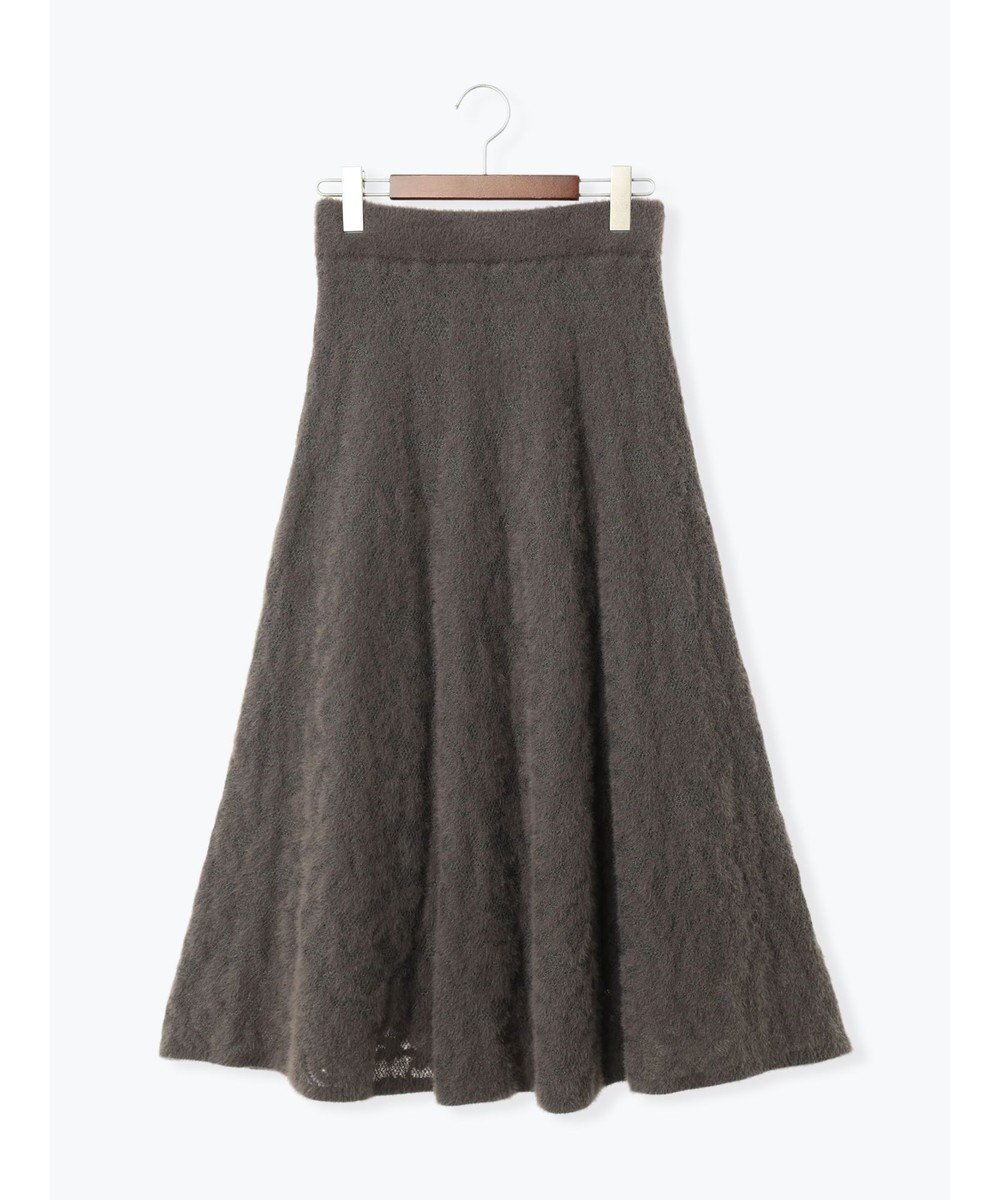 【テチチ/Te chichi】の起毛レースニットスカート(セットアップ可)《2025winter catalog item》 インテリア・キッズ・メンズ・レディースファッション・服の通販 founy(ファニー) ファッション Fashion レディースファッション Fashion for Women セットアップ Matching Sets スカート・ミニ/ミディ/マキシ Skirts / Mini, Midi & Maxi Skirts 2025年 2025 2025-2026秋冬・A/W Autumn/Winter 2025–26 AW25–26 冬 Winter / This Winter おすすめ Recommended / Our Picks セットアップ Set-Up, Coordinated Outfit フレア Flare, Flared レース Lace, Lace Fabric エレガント 上品 Elegant 夏 Summer S/S・春夏 SS, Spring/Summer, Warm Season A/W・秋冬 Autumn/Winter 透かし Cut-Out, Lacework チャコールグレー|ID: prp329100004779987 ipo3291000000034674403