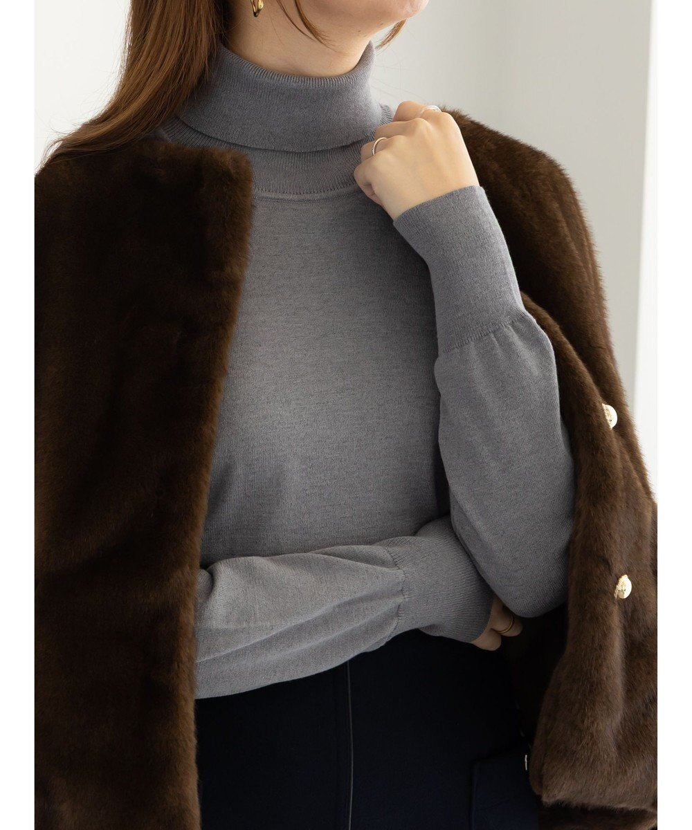 【テチチ/Te chichi】のタートルネックプルオーバー《2025winter catalog item》 インテリア・キッズ・メンズ・レディースファッション・服の通販 founy(ファニー) ファッション Fashion レディースファッション Fashion for Women トップス・カットソー Cut & Sew Tops ニット Knit Tops & Sweaters カジュアルプルオーバー・ニットトップス Pullovers & Knit Tops / Casual Pullovers タートルネック・ハイネックトップス Turtlenecks & High-Neck Tops 2025年 2025 2025-2026秋冬・A/W Autumn/Winter 2025–26 AW25–26 冬 Winter / This Winter おすすめ Recommended / Our Picks インナー Innerwear カーディガン Cardigan, Knitwear シンプル Simple, Minimal ジャケット Jacket, Outerwear セーター Sweater, Knitwear タートルネック Turtleneck, High Neck エレガント 上品 Elegant 夏 Summer 定番 Standard, Basic Item S/S・春夏 SS, Spring/Summer, Warm Season A/W・秋冬 Autumn/Winter グレー|ID: prp329100004779989 ipo3291000000034674409