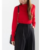 【テチチ/Te chichi】のタートルネックプルオーバー《2025winter catalog item》 レッド|ID: prp329100004779989 ipo3291000000034674411