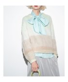 【テチチ/Te chichi】のグラデーションニット《2025winter catalog item》 人気、トレンドファッション・服の通販 founy(ファニー) ファッション Fashion レディースファッション Fashion for Women トップス・カットソー Cut & Sew Tops ニット Knit Tops & Sweaters 2025年 2025 2025-2026秋冬・A/W Autumn/Winter 2025–26 AW25–26 冬 Winter / This Winter グラデーション Gradient, Ombre セーター Sweater, Knitwear 夏 Summer S/S・春夏 SS, Spring/Summer, Warm Season 畦 Ribbed Knit A/W・秋冬 Autumn/Winter thumbnail ミント|ID: prp329100004779990 ipo3291000000035590436