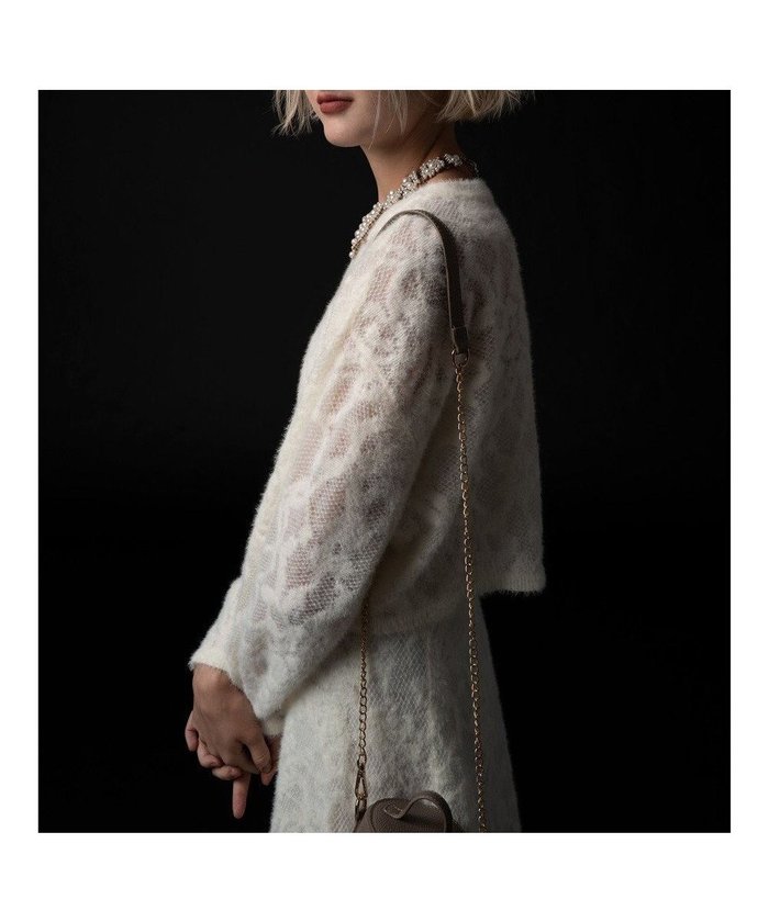 【テチチ/Te chichi】の起毛レースニットプルオーバー(セットアップ可)《2025winter catalog item》 インテリア・キッズ・メンズ・レディースファッション・服の通販 founy(ファニー) https://founy.com/ ファッション Fashion レディースファッション Fashion for Women トップス・カットソー Cut & Sew Tops ニット Knit Tops & Sweaters カジュアルプルオーバー・ニットトップス Pullovers & Knit Tops / Casual Pullovers セットアップ Matching Sets レディーストップス・ブラウス Tops & Blouses / Assorted Women's Tops 2025年 2025 2025-2026秋冬・A/W Autumn/Winter 2025–26 AW25–26 冬 Winter / This Winter セットアップ Set-Up, Coordinated Outfit セーター Sweater, Knitwear デニム Denim, Jeans Material リラックス Relax, Relaxed Fit エレガント 上品 Elegant 夏 Summer S/S・春夏 SS, Spring/Summer, Warm Season A/W・秋冬 Autumn/Winter 透かし Cut-Out, Lacework |ID: prp329100004779991 ipo3291000000034674416