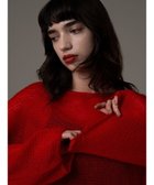 【テチチ/Te chichi】の【R by Te chichi】シアールーズニット《2025winter catalog item》 人気、トレンドファッション・服の通販 founy(ファニー) ファッション Fashion レディースファッション Fashion for Women トップス・カットソー Cut & Sew Tops ニット Knit Tops & Sweaters 2025年 2025 2025-2026秋冬・A/W Autumn/Winter 2025–26 AW25–26 冬 Winter / This Winter キャミ Camisole, Cami Top セーター Sweater, Knitwear リラックス Relax, Relaxed Fit 夏 Summer S/S・春夏 SS, Spring/Summer, Warm Season A/W・秋冬 Autumn/Winter thumbnail レッド|ID: prp329100004779992 ipo3291000000035410072