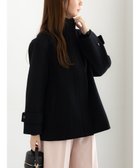 【テチチ/Te chichi】のウールメルトンスタンドショートコート ブラック|ID: prp329100004779998 ipo3291000000034674435