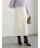 【テチチ/Te chichi】のメルトンジャージーナロースカート オフホワイト|ID: prp329100004779999 ipo3291000000034674437