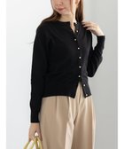 【テチチ/Te chichi】のメタルスクエア釦クルーネックカーディガン 人気、トレンドファッション・服の通販 founy(ファニー) ファッション Fashion レディースファッション Fashion for Women トップス・カットソー Cut & Sew Tops ニット Knit Tops & Sweaters カーディガン・羽織り Layered Style Cardigans クラシカル Classical, Vintage-Inspired コンパクト Compact, Small Size シンプル Simple, Minimal スクエア Square, Square Shape セーター Sweater, Knitwear メタル Metal, Metal Parts エレガント 上品 Elegant 夏 Summer S/S・春夏 SS, Spring/Summer, Warm Season A/W・秋冬 Autumn/Winter thumbnail ブラック|ID: prp329100004780000 ipo3291000000035410082