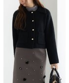 【テチチ/Te chichi】のフラットカラーメタル釦ニットジャケット《2025winter catalog item》 人気、トレンドファッション・服の通販 founy(ファニー) ファッション Fashion レディースファッション Fashion for Women アウター Coat / Outerwear Collection レディースジャケット・軽アウター Jackets 2025年 2025 2025-2026秋冬・A/W Autumn/Winter 2025–26 AW25–26 冬 Winter / This Winter クラシカル Classical, Vintage-Inspired ジャケット Jacket, Outerwear セーター Sweater, Knitwear デニム Denim, Jeans Material フラット Flat, Flat Shoes メタル Metal, Metal Parts エレガント 上品 Elegant 夏 Summer S/S・春夏 SS, Spring/Summer, Warm Season A/W・秋冬 Autumn/Winter thumbnail ブラック|ID: prp329100004780001 ipo3291000000035573260