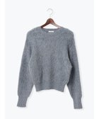 【テチチ/Te chichi】のシャギーヤーンロングスリーブニット チャコールグレー|ID: prp329100004780002 ipo3291000000034674451