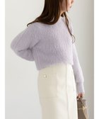 【テチチ/Te chichi】のシャギーヤーンロングスリーブニット 人気、トレンドファッション・服の通販 founy(ファニー) ファッション Fashion レディースファッション Fashion for Women トップス・カットソー Cut & Sew Tops ニット Knit Tops & Sweaters セーター Sweater, Knitwear デニム Denim, Jeans Material 夏 Summer S/S・春夏 SS, Spring/Summer, Warm Season A/W・秋冬 Autumn/Winter thumbnail ピンク|ID: prp329100004780002 ipo3291000000035410091