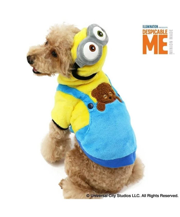 【ペットパラダイス/PET PARADISE / GOODS】のミニオン パーカーなりきり ボブ 小型犬 インテリア・キッズ・メンズ・レディースファッション・服の通販 founy(ファニー) https://founy.com/ コスチューム Costume, Outfit パーカー Hoodie, Parka 夏 Summer S/S・春夏 SS, Spring/Summer, Warm Season 犬 Dog A/W・秋冬 Autumn/Winter ホーム・キャンプ・アウトドア・お取り寄せ Home Living / Home & Lifestyle / Camping Gear / Outdoor Camping ペットグッズ Pet Supplies |ID: prp329100004780025 ipo3291000000034674538