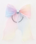 【エニィ/ANY / KIDS】のオーガンジーリボンヘアポニー レインボー|ID: prp329100004780029 ipo3291000000034674553