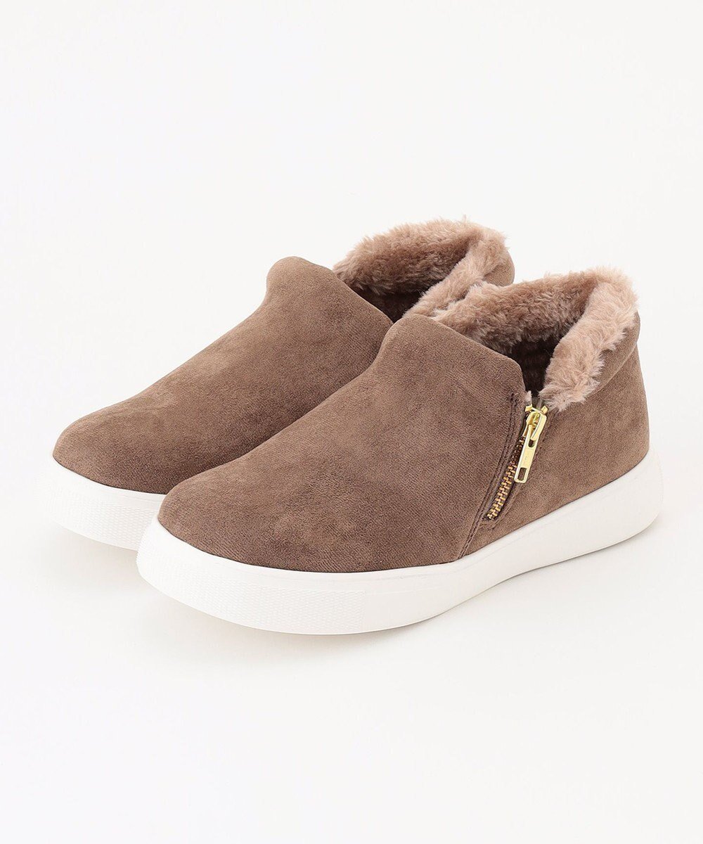 【エニー/ANY】のローカットファースニーカー インテリア・キッズ・メンズ・レディースファッション・服の通販 founy(ファニー) 　ファッション　Fashion　レディースファッション　Fashion for Women　スニーカー　Sneakers, Trainers　スリッポン　Slip-On, Loafer　フェイクファー　Faux Fur, Imitation Fur　再入荷　Restock / Back in Stock　モカ|ID: prp329100004780047 ipo3291000000034674670
