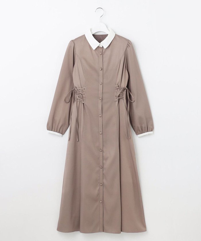 【フェルゥ/Feroux】の【古畑星夏さん着用】サイドレースアップ ワンピース インテリア・キッズ・メンズ・レディースファッション・服の通販 founy(ファニー) https://founy.com/ ファッションモデル・俳優・女優 Models 女性 Women 古畑星夏 Furuhata Seika ファッション Fashion レディースファッション Fashion for Women ワンピース Dresses おすすめ Recommended / Our Picks チェック Check, Plaid, Tartan レース Lace, Lace Fabric エレガント 上品 Elegant 夏 Summer 無地 Plain, Solid Color 秋 Autumn A/W・秋冬 Autumn/Winter |ID: prp329100004780050 ipo3291000000034878014