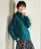 【エニー/ANY】の【洗濯機可】ラムウールバックテイルニット グリーン|ID: prp329100004780051 ipo3291000000034674703