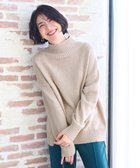 【エニー/ANY】の【洗濯機可】ラムウールバックテイルニット アイボリー|ID: prp329100004780051 ipo3291000000034674704