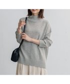 【エニー/ANY】の【洗濯機可】ラムウールバックテイルニット グレー|ID: prp329100004780051 ipo3291000000034674705